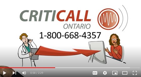 CritiCall Ontario Video!